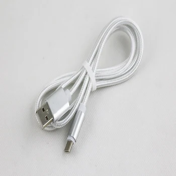 Lianpu 2A USB C Tipa Kabelis, Tips-c Saskarni Digitālās Ierīces Neilona Metāla Mobilā Tālruņa Ātrās Uzlādes Vadu
