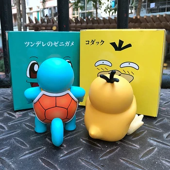 Pokemonu Tsundere Jenny Bruņurupucis Smieklīgi Līdz Pīle Ar Rokām Auto Rotājumu Modeļa Rotaļlietu Anime Dzimšanas Dienas Dāvana