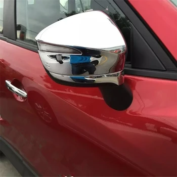 WELKINRY par Mazda CX-5 KE 2012 2013 2014 2015 2016 ABS chrome auto ārpus atpakaļskata fender ārējie durvju spoguļi pārdomas apdare