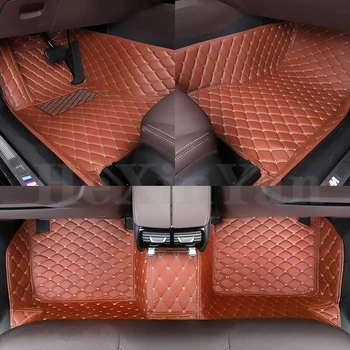 Pasūtījuma Automašīnas Grīdas Paklāji Honda GIENIA 2017 2018 Visas modeļa auto Paklājs Paklāju Gājēju piederumi dizains interjera detaļas