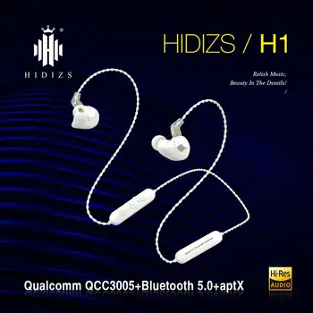 Hidizs Izīrē 5.0 Bluetooth Austiņas H1 Sporta Neckband Bezvadu Austiņas APT-X、APT-XLL、AAC、SBC Ar Mic Smart Phones/GAB