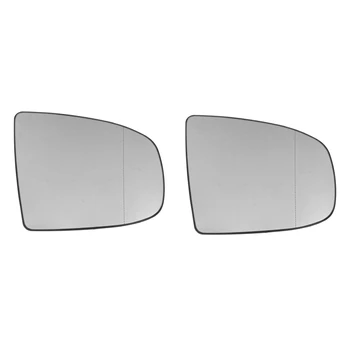 2X Labās Puses Atpakaļskata Spogulis Ārējie Spoguļi Stikls Apsildāms + Korekcija X5 E70 2007. - 2013. Gadam X6 E71, E72, 2008-2014
